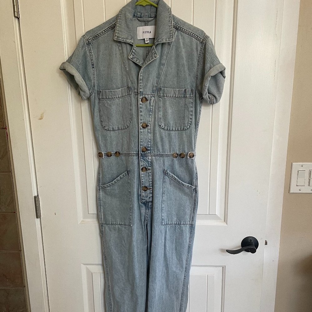 Pistola Grover short sleeve field suit, denim